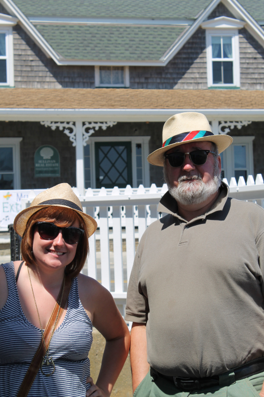 My dad and I in Rhode Island.